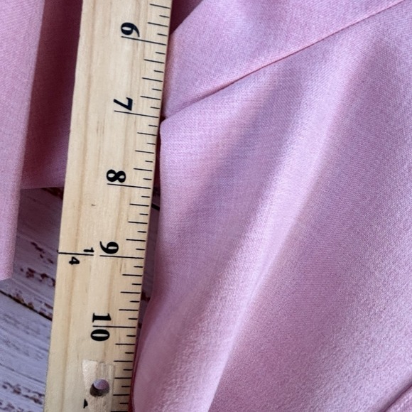 Vintage Pink Blouse 20 Embroidered Flowers Maximalist Coastal Grandma Cottage - Picture 7 of 13